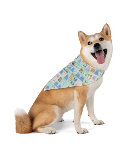 Pawcast Pets Pastel Pet Bandana – Cute Bandana for Dogs & Cats